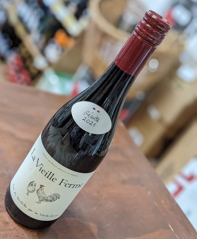 La Vieille Ferme Red 2021 and Ferme rose. Cotes du Ventoux, Perrin Family Wines