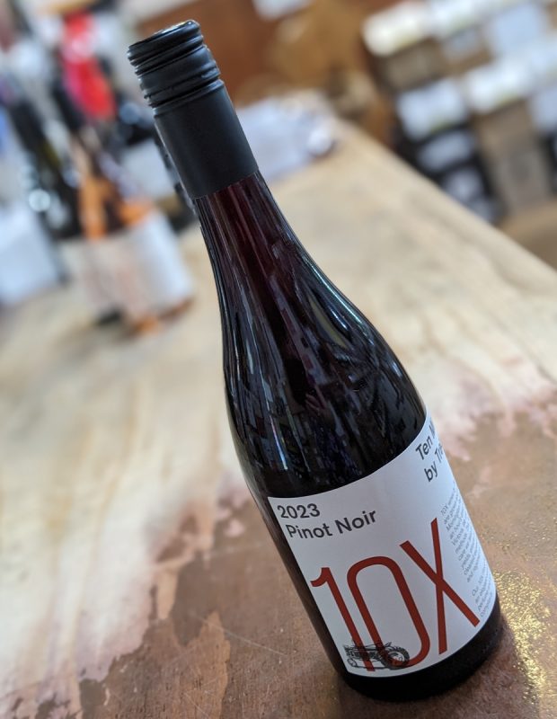 Ten minutes by tractor wine 10x Pinot Noir