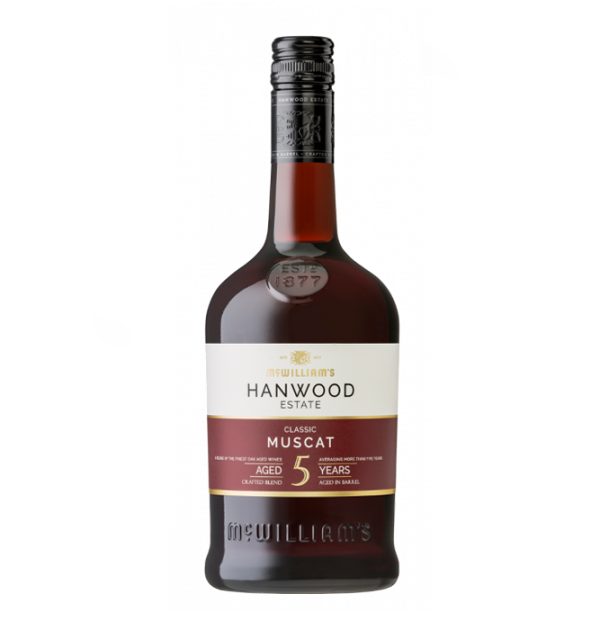 McWilliam's Hanwood Estate Classic Muscat Aged 5 Years Riverina